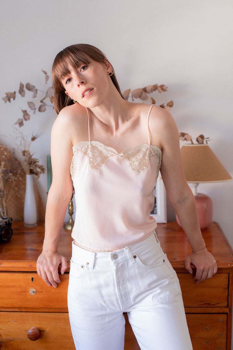 80s Peace Lace Cami Top, Anita is