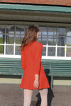 Anita is Vintage 60s Orange Mini Dress