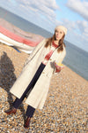 Anita is Vintage 70s Aquascutum Cream Wool Coat