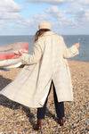 Anita is Vintage 70s Aquascutum Cream Wool Coat