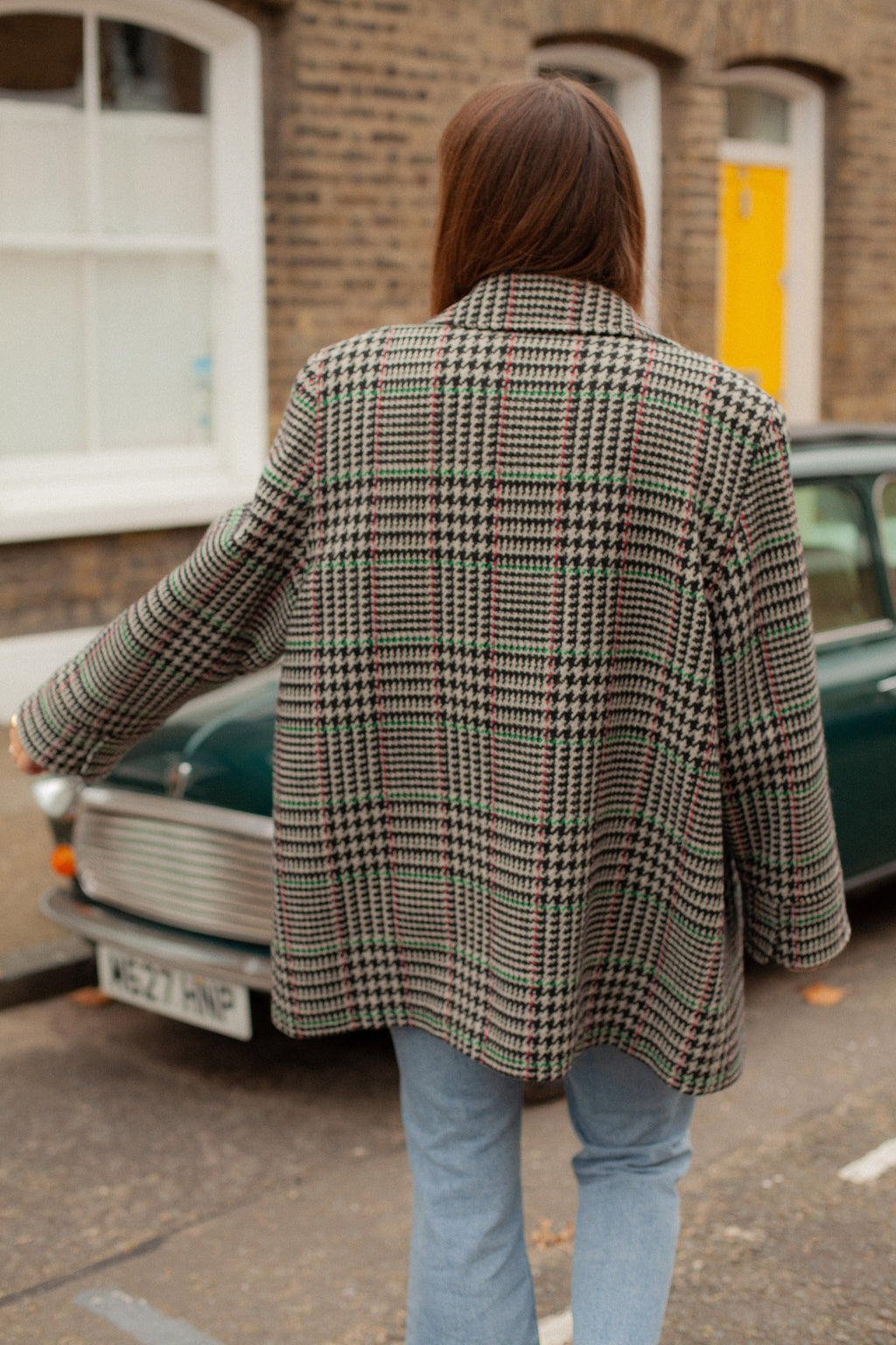 Check Oversized Coat | Anita is | Vintage Clothing