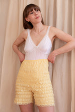 Anita is Vintage 60s Yellow Lace Bloomers