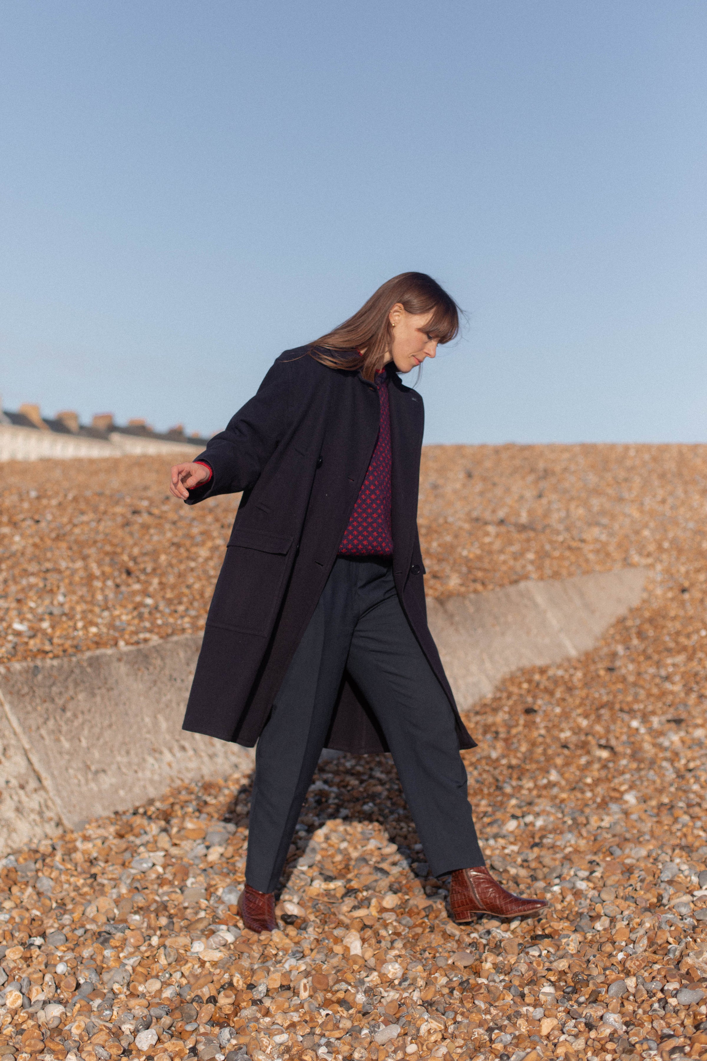 Laura ashley camel outlet coat